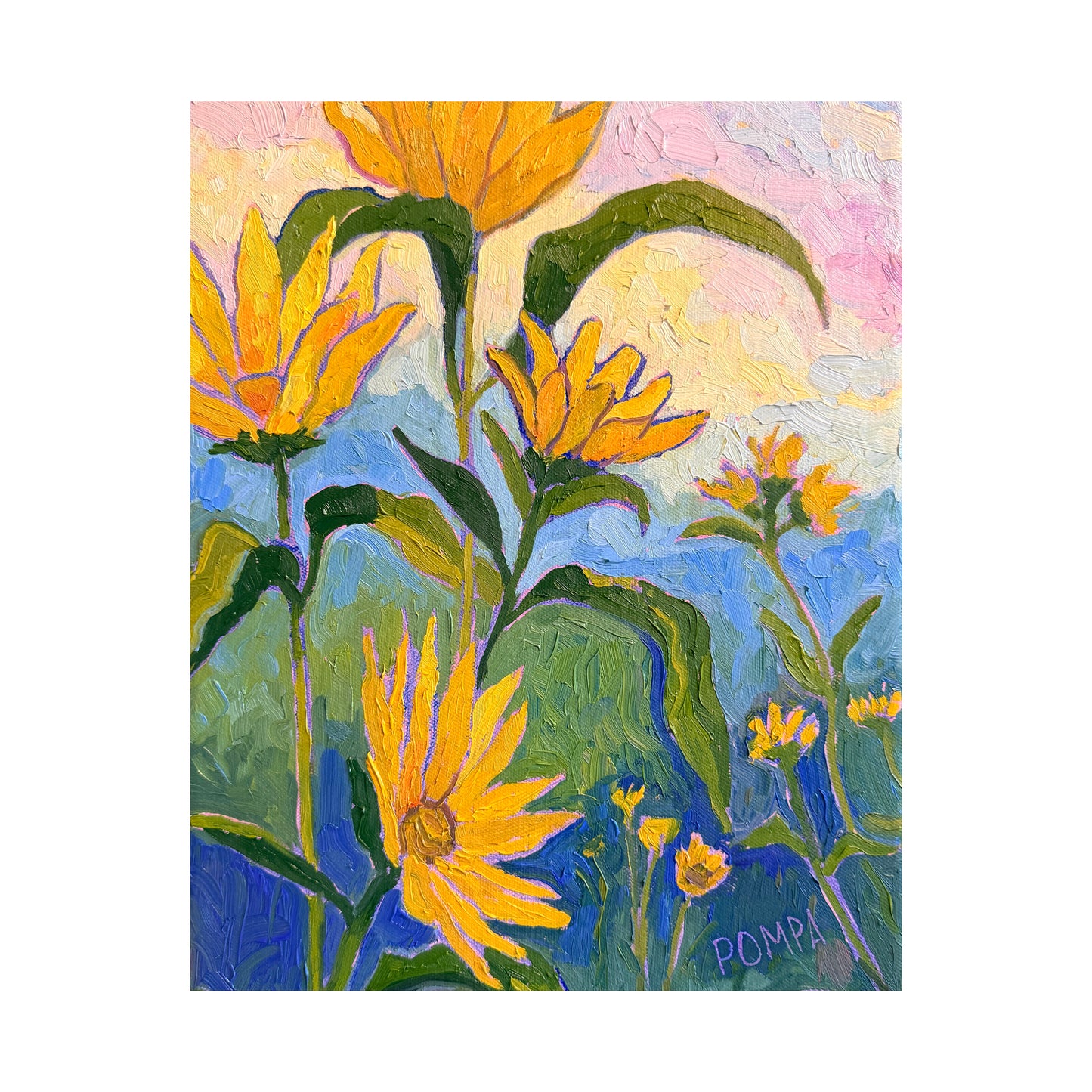 Among False Sunflowers