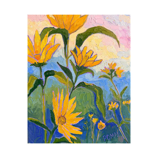Among False Sunflowers
